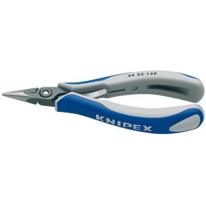 Knipex 34 22 130 Precision Electronics Gripping Pliers Rounded Jaws burnished 13